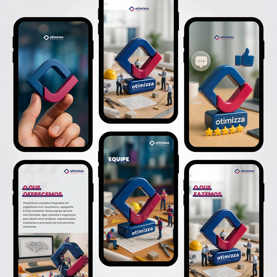 Criação de Posts para redes sociais - P1 Design - Brusque